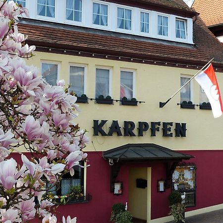 Hotel & Restaurant Zum Karpfen Obernburg am Main Esterno foto